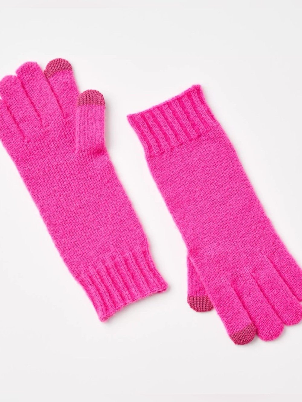 NWT! LOFT Ribbed Winter Gloves